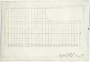 Primary view of object titled 'McClure Shop and Office Building, Abilene, Texas: Building Plot Lines'.