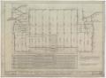 Primary view of North and South Ward Schools, Abilene, Texas: First Floor Framing Plan