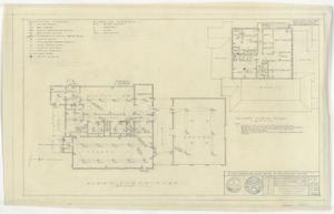 Elliott Funeral Home Alterations, Abilene, Texas: First & Second Floor Plan