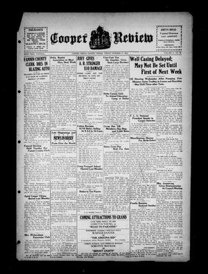 Cooper Review (Cooper, Tex.), Vol. 51, No. 42, Ed. 1 Friday, October 17, 1930