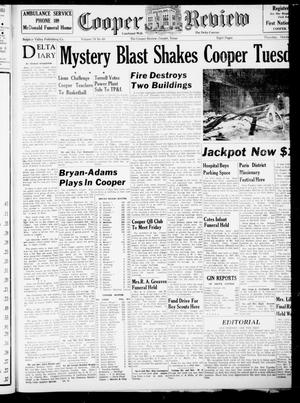 Cooper Review (Cooper, Tex.), Vol. 79, No. 40, Ed. 1 Thursday, October 3, 1957