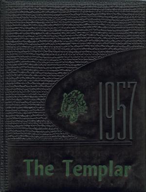 Primary view of object titled 'The Templar, Yearbook of Temple Junior College, 1957'.