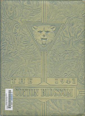 Primary view of object titled 'The Cotton Blossom, Yearbook of Temple High School, 1941'.