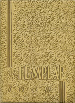 The Templar, Yearbook of Temple Junior College, 1948