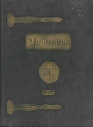 The Templar, Yearbook of Temple Junior College, 1930