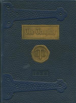 Primary view of object titled 'The Templar, Yearbook of Temple Junior College, 1939'.