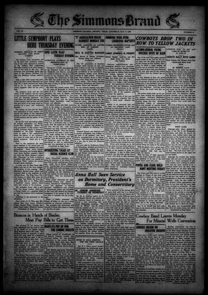The Simmons Brand (Abilene, Tex.), Vol. 9, No. 31, Ed. 1, Saturday, May 2, 1925