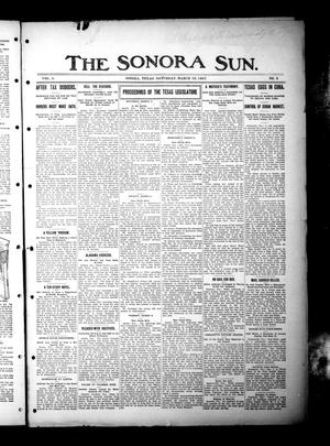 The Sonora Sun. (Sonora, Tex.), Vol. 5, No. 2, Ed. 1 Saturday, March 16, 1907