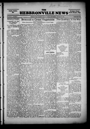 The Hebbronville News (Hebbronville, Tex.), Vol. 6, No. 7, Ed. 1 Wednesday, January 30, 1929