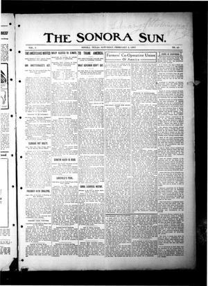Primary view of object titled 'The Sonora Sun. (Sonora, Tex.), Vol. 4, No. 48, Ed. 1 Saturday, February 2, 1907'.
