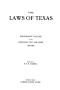 Thumbnail image of item number 1 in: 'The Laws of Texas, 1911 [Volume 15]'.