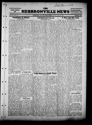 The Hebbronville News (Hebbronville, Tex.), Vol. 4, No. 47, Ed. 1 Wednesday, October 26, 1927