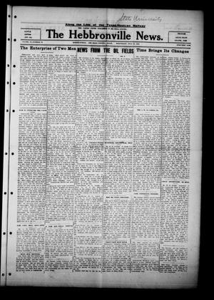 The Hebbronville News. (Hebbronville, Tex.), Vol. 2, No. 30, Ed. 1 Wednesday, July 28, 1926