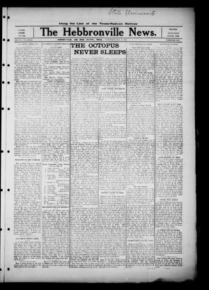 Primary view of object titled 'The Hebbronville News. (Hebbronville, Tex.), Vol. 2, No. 26, Ed. 1 Wednesday, May 13, 1925'.