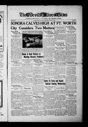 Primary view of object titled 'The Devil's River News. (Sonora, Tex.), Vol. 41, No. 19, Ed. 1 Friday, March 11, 1932'.
