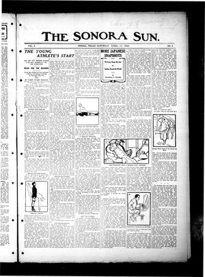 The Sonora Sun. (Sonora, Tex.), Vol. 6, No. 6, Ed. 1 Saturday, April 11, 1908