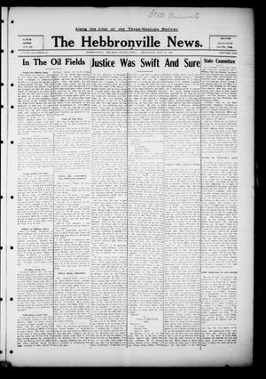 The Hebbronville News. (Hebbronville, Tex.), Vol. 2, No. 25, Ed. 1 Wednesday, June 16, 1926
