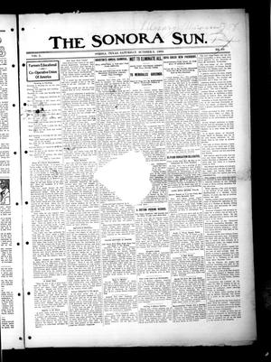 Primary view of object titled 'The Sonora Sun. (Sonora, Tex.), Vol. 6, No. 30, Ed. 1 Saturday, October 3, 1908'.