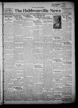 The Hebbronville News (Hebbronville, Tex.), Vol. 8, No. 21, Ed. 1 Wednesday, July 23, 1930