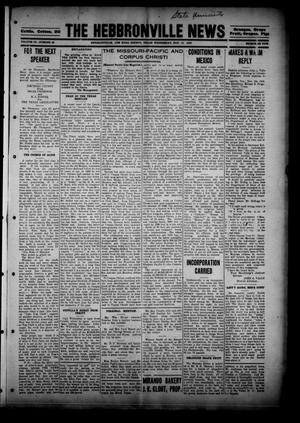 Primary view of object titled 'The Hebbronville News (Hebbronville, Tex.), Vol. 3, No. 48, Ed. 1 Wednesday, November 10, 1926'.