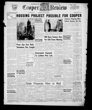 Cooper Review (Cooper, Tex.), Vol. 71, No. 2, Ed. 1 Friday, January 13, 1950