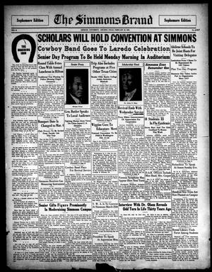 The Simmons Brand (Abilene, Tex.), Vol. 16, No. 20, Ed. 1, Saturday, February 20, 1932