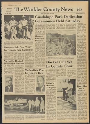 The Winkler County News (Kermit, Tex.), Vol. 36, No. 57, Ed. 1 Thursday, October 5, 1972