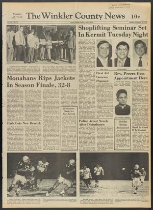 The Winkler County News (Kermit, Tex.), Vol. 36, No. 70, Ed. 1 Monday, November 20, 1972