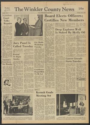The Winkler County News (Kermit, Tex.), Vol. 36, No. 5, Ed. 1 Thursday, April 6, 1972