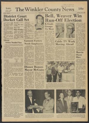 The Winkler County News (Kermit, Tex.), Vol. 36, No. 22, Ed. 1 Monday, June 5, 1972