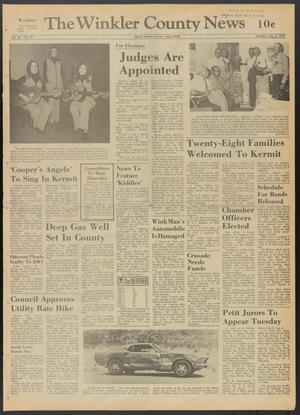 The Winkler County News (Kermit, Tex.), Vol. 36, No. 33, Ed. 1 Thursday, July 13, 1972