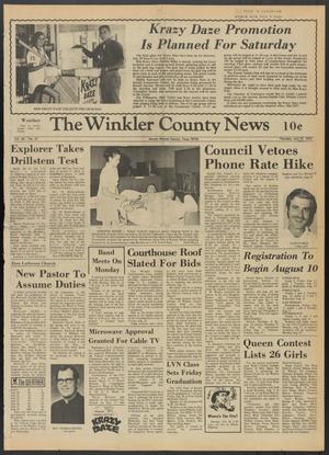 The Winkler County News (Kermit, Tex.), Vol. 36, No. 37, Ed. 1 Thursday, July 27, 1972