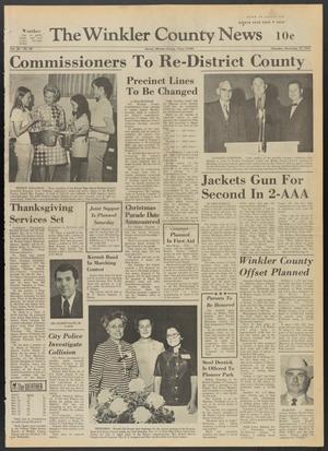 Primary view of object titled 'The Winkler County News (Kermit, Tex.), Vol. 36, No. 69, Ed. 1 Thursday, November 16, 1972'.