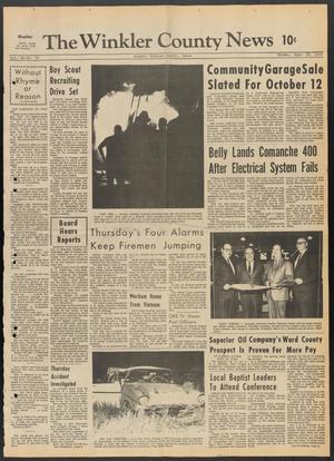 The Winkler County News (Kermit, Tex.), Vol. 32, No. 54, Ed. 1 Monday, September 23, 1968