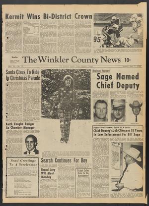 Primary view of object titled 'The Winkler County News (Kermit, Tex.), Vol. 32, No. 72, Ed. 1 Sunday, December 1, 1968'.
