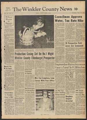 The Winkler County News (Kermit, Tex.), Vol. 32, No. 55, Ed. 1 Thursday, September 26, 1968
