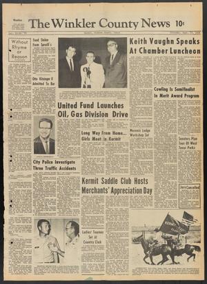 The Winkler County News (Kermit, Tex.), Vol. 32, No. 53, Ed. 1 Thursday, September 19, 1968