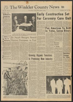 The Winkler County News (Kermit, Tex.), Vol. 32, No. 67, Ed. 1 Thursday, November 14, 1968