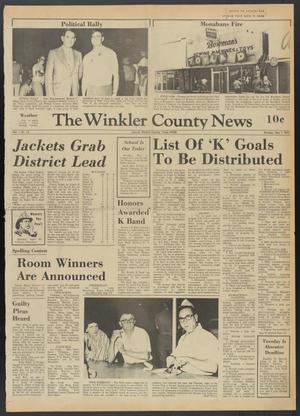 The Winkler County News (Kermit, Tex.), Vol. [36], No. 12, Ed. 1 Monday, May 1, 1972