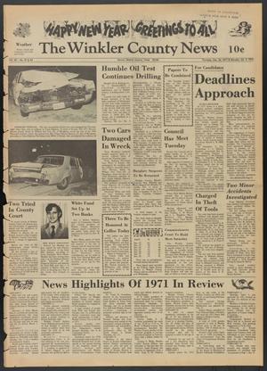 The Winkler County News (Kermit, Tex.), Vol. 35, No. 81, Ed. 1 Thursday, December 30, 1971