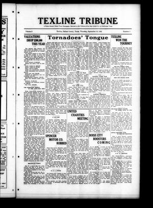 Texline Tribune (Texline, Tex.), Vol. 2, No. 1, Ed. 1 Thursday, September 15, 1932