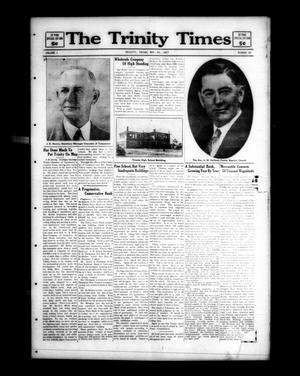 Primary view of object titled 'The Trinity Times (Trinity, Tex.), Vol. 1, No. 26, Ed. 1 Friday, November 25, 1927'.