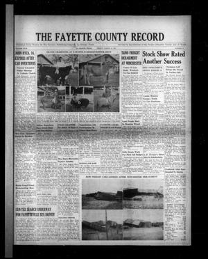 The Fayette County Record (La Grange, Tex.), Vol. 29, No. 37, Ed. 1 Friday, March 9, 1951