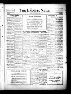 The Ladonia News (Ladonia, Tex.), Vol. 54, No. 47, Ed. 1 Friday, February 22, 1935