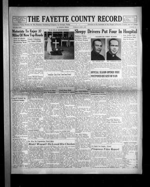 The Fayette County Record (La Grange, Tex.), Vol. 29, No. 62, Ed. 1 Tuesday, June 5, 1951
