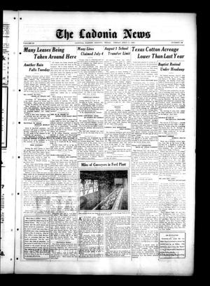 The Ladonia News (Ladonia, Tex.), Vol. 50, No. 28, Ed. 1 Friday, July 11, 1930