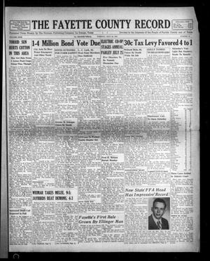 The Fayette County Record (La Grange, Tex.), Vol. 29, No. 76, Ed. 1 Tuesday, July 24, 1951