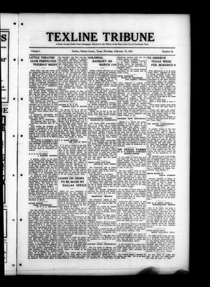 Primary view of object titled 'Texline Tribune (Texline, Tex.), Vol. 1, No. 24, Ed. 1 Thursday, February 25, 1932'.