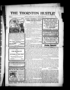The Thornton Hustler. (Thornton, Tex.), Vol. 9, No. [15], Ed. 1 Thursday, July 25, 1918