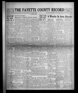 The Fayette County Record (La Grange, Tex.), Vol. 30, No. 16, Ed. 1 Tuesday, December 25, 1951